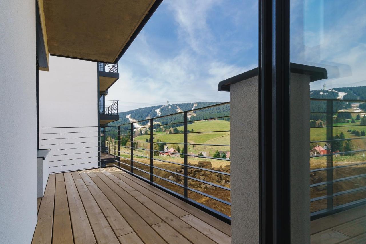 Appartamento Bella Vista Loučná pod Klínovcem Esterno foto